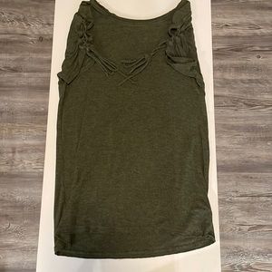 Aerie shirt with tie sleeves